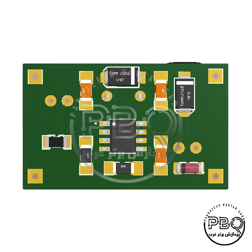 طراحی برد الکترونیک مبدل ولتاژ DC با جریان 3 آمپر