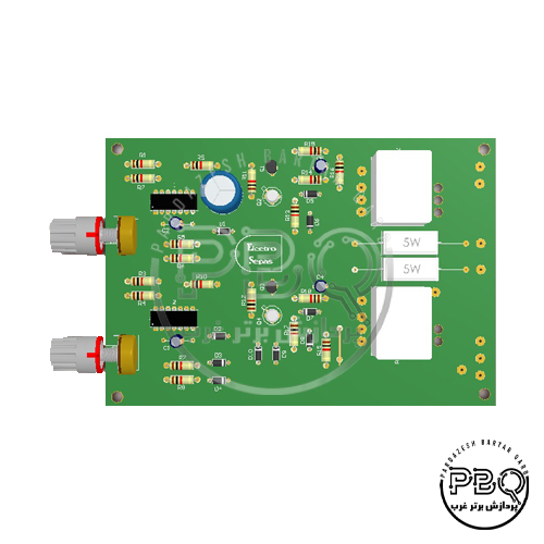 طراحی برد الکترونیکی استابلایزر ولتاژ خروجی ترانس